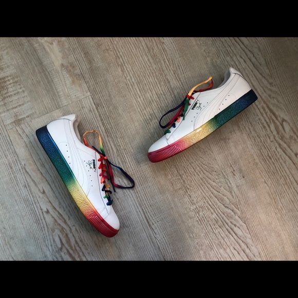 infant white puma trainers